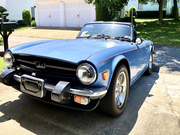 1975 Triumph TR6 - cars & trucks - by owner - vehicle automotive sale for sale in Norfolk, VA – photo 4