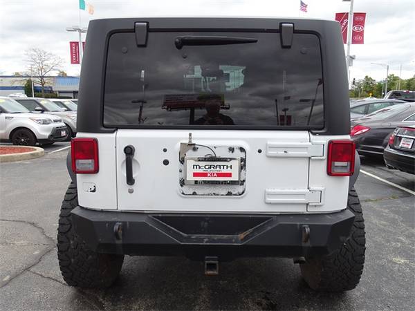 2015 Jeep Wrangler Sport hatchback Bright White Clearcoat for sale in Palatine, IL – photo 3