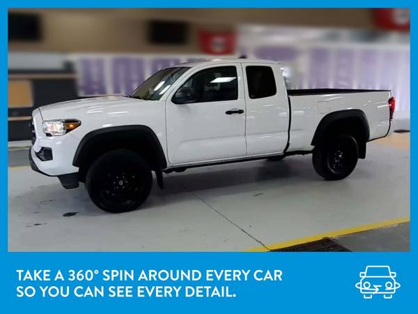 2019 Toyota Tacoma Access Cab SR5 Pickup 4D 6 ft pickup White for sale in QUINCY, MA – photo 3