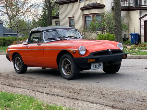 1978 MGB Convertible Mk IV - 21, 502 miles - make offer - cars & for sale in Saint Paul, MN – photo 7