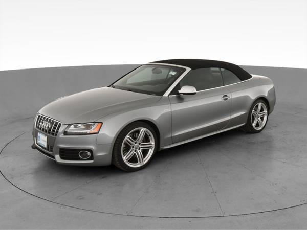 2010 Audi S5 3.0T Quattro Cabriolet 2D Convertible Gray - FINANCE -... for sale in Worcester, MA – photo 3