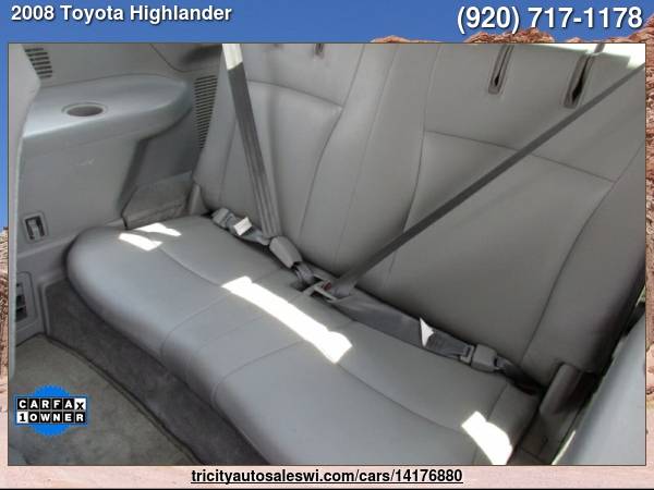 2008 TOYOTA HIGHLANDER LIMITED AWD 4DR SUV Family owned since 1971 for sale in MENASHA, WI – photo 22