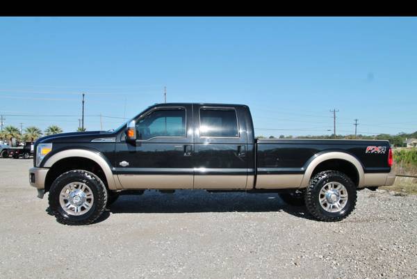 CLEAN 2014 FORD F-350 SRW KING RANCH FX4 6.7L POWERSTROKE LOADED!! -... for sale in Liberty Hill, IA – photo 5