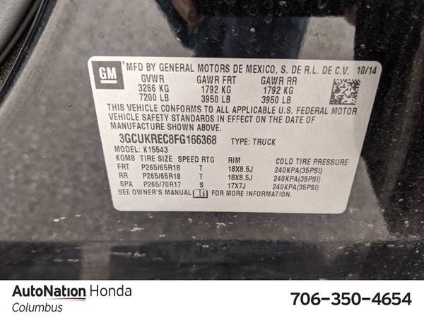 2015 Chevrolet Silverado 1500 LT 4x4 4WD Four Wheel SKU:FG166368 -... for sale in Columbus, GA – photo 24