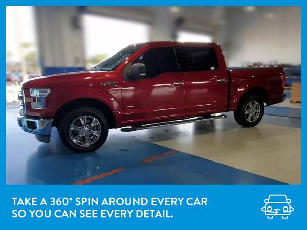 2015 Ford F150 SuperCrew Cab XLT Pickup 4D 5 1/2 ft pickup Red for sale in Washington, District Of Columbia – photo 3