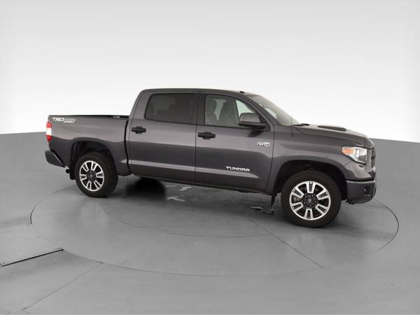 2018 Toyota Tundra CrewMax SR5 Pickup 4D 5 1/2 ft pickup Gray - -... for sale in Palmdale, CA – photo 14