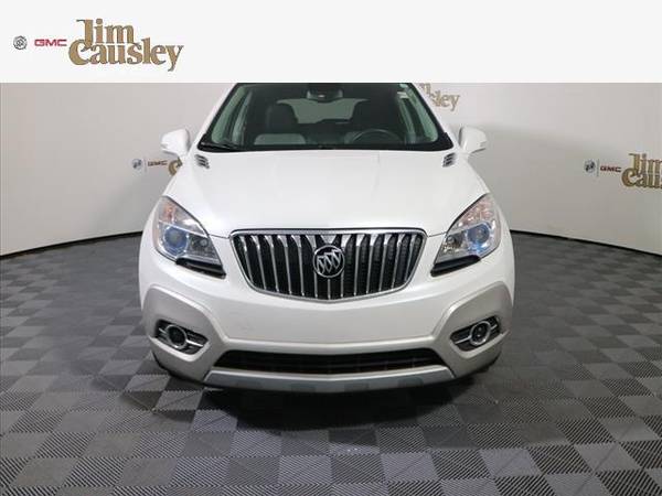 2015 Buick Encore SUV Leather - Buick White - cars & trucks - by... for sale in Clinton Township, MI – photo 2