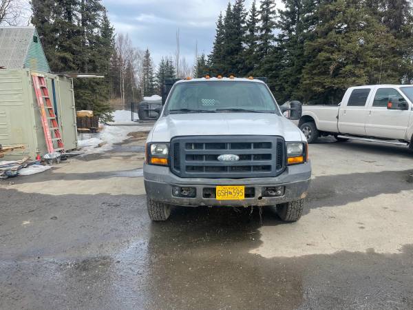 2006 f350 super duty powerstroke diesel flatbed dually crew cab for sale in Fairbanks, AK – photo 13