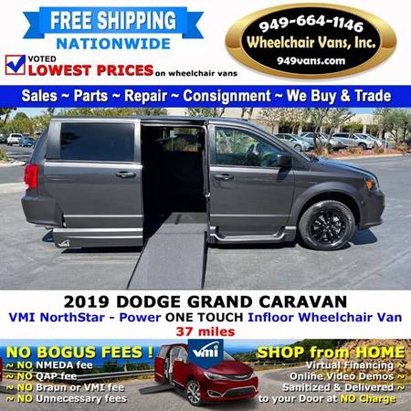 2019 Dodge Grand Caravan SE Plus Wheelchair Van VMI Northstar - Pow for sale in LAGUNA HILLS, AZ – photo 3
