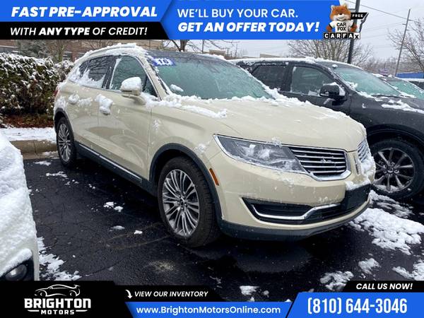 2016 Lincoln MKX Reserve AWD! AWD FOR ONLY $348/mo! - cars & trucks... for sale in Brighton, MI – photo 4