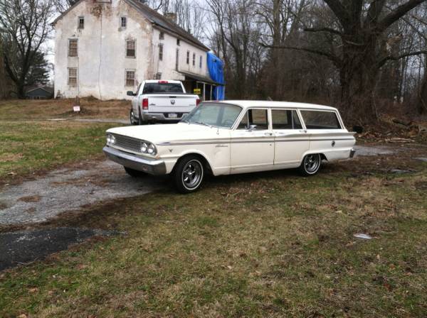 1963 Ford Fairlane Wagon - cars & trucks - by owner - vehicle... for sale in Warminster, PA – photo 3