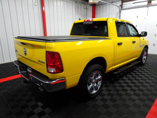2016 RAM 1500 4WD Crew Cab 140.5" Big Horn pickup Yellow - cars &... for sale in Branson West, AR – photo 19