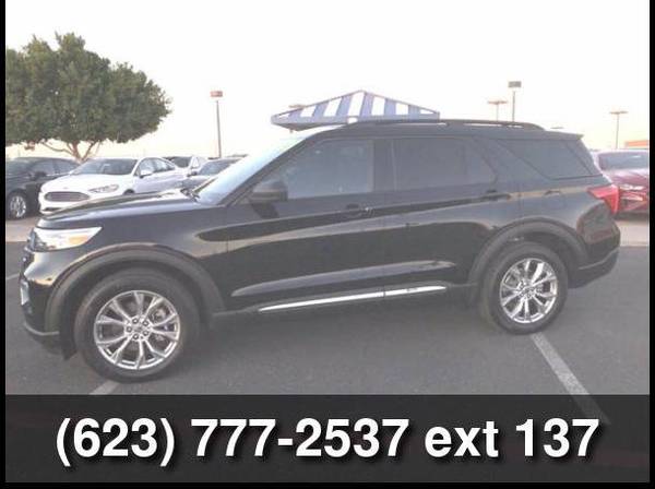 2020 Ford Explorer XLT 4WD Agate Black - cars & trucks - by dealer -... for sale in Glendale, AZ