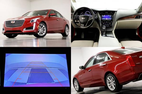 REMOTE START - BOSE AUDIO Red 2017 Cadillac CTS AWD Sedan for sale in Clinton, KS