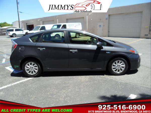 2015 Toyota Prius PlugIn hatchback GRAY - - by dealer for sale in Brentwood, CA – photo 4