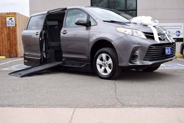2018 Toyota Sienna LE Automatic Access Seat FWD 7 - cars & for sale in Denver, MT – photo 2