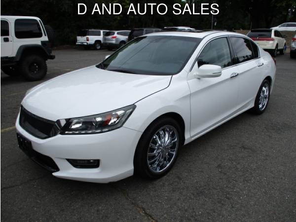 2014 Honda Accord Sedan 4dr V6 Auto EX-L w/Navi D AND D AUTO - cars... for sale in Grants Pass, OR – photo 2