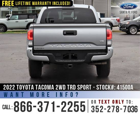 22 Toyota Tacoma 2WD TRD Sport Wireless Charging Pad, WiFi for sale in Alachua, FL – photo 6