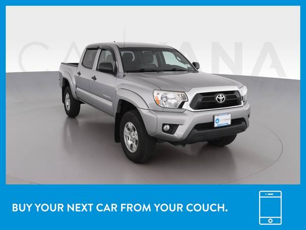 2015 Toyota Tacoma Double Cab PreRunner Pickup 4D 5 ft pickup Silver for sale in Fort Myers, FL – photo 12
