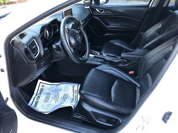 2016 Mazda 3 Grand Touring wht/blk 40k miles Clean title cash deal for sale in Baldwin, NY – photo 9