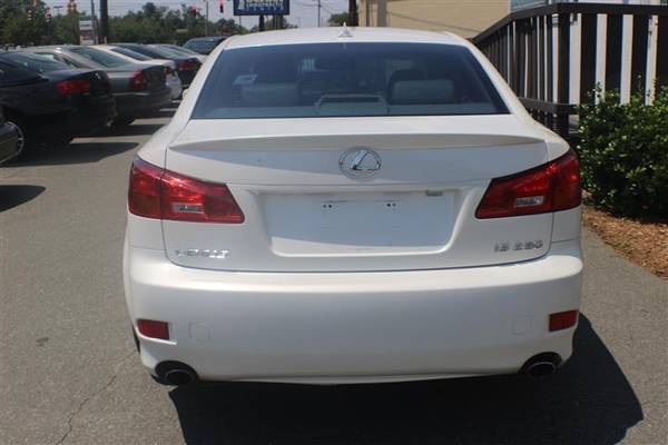 2008 LEXUS IS 250, CLEAN TITLE, 0 ACCIDENTS, SUNROOF, DRIVES GREAT for sale in Graham, NC – photo 6