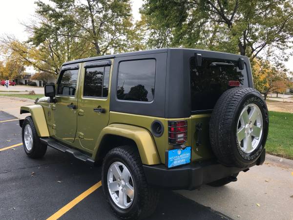 2008 JEEP WRANGLER UNLIMITED SAHARA 4X4 / CLEAN / NO RUST / MUST SEE for sale in Omaha, NE – photo 8