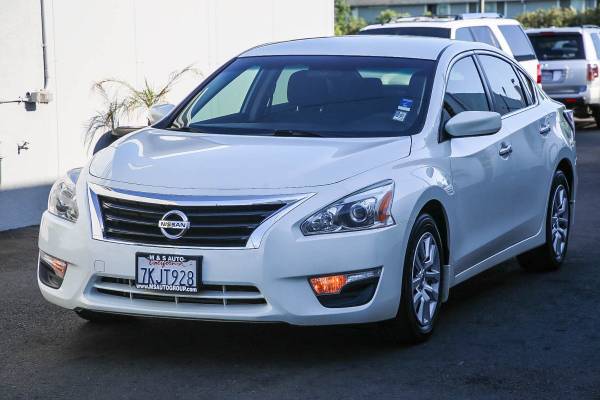2015 Nissan Altima 2 5 S sedan Pearl White - - by for sale in Sacramento , CA – photo 3
