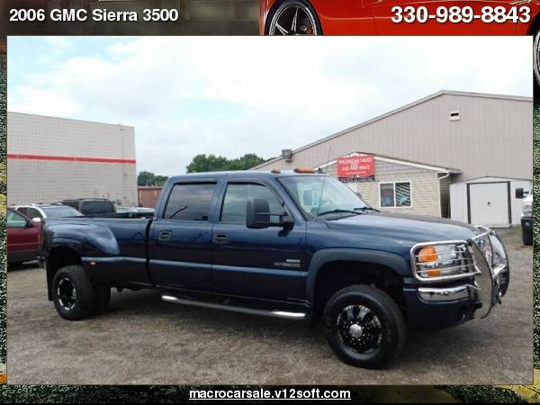 2006 GMC Sierra 3500 SLT 4dr Crew Cab 4WD LB DRW with for sale in Akron, OH – photo 2