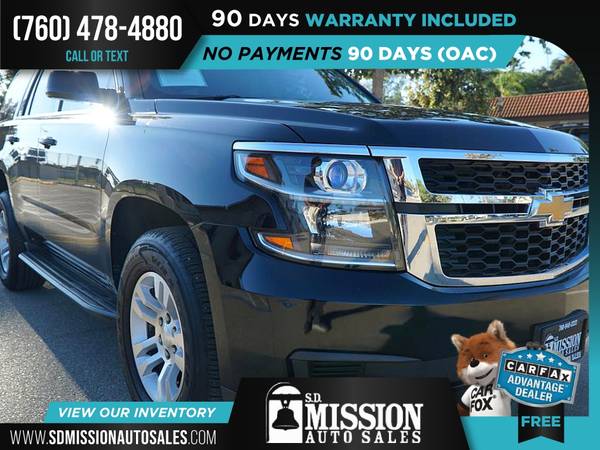 2017 Chevrolet Tahoe LT FOR ONLY $540/mo! - cars & trucks - by... for sale in Vista, CA – photo 3