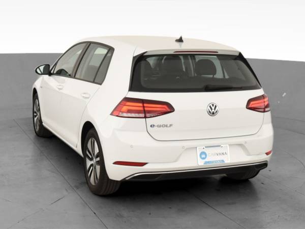 2019 VW Volkswagen eGolf SEL Premium Hatchback Sedan 4D sedan White... for sale in Atlanta, CA – photo 8