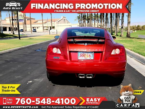 2004 Chrysler *Crossfire* *Limited* Only $143/mo! Easy Financing! -... for sale in Palm Desert , CA – photo 11