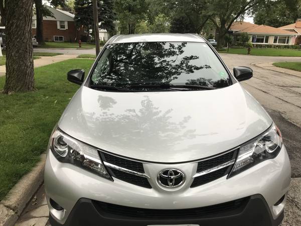 2014 Toyota RAV4 - Silver - Excellent Condition - Extended warranty for sale in Skokie, IL – photo 3