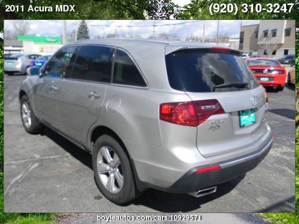 2011 Acura MDX SH AWD 4dr SUV with for sale in Appleton, WI – photo 3