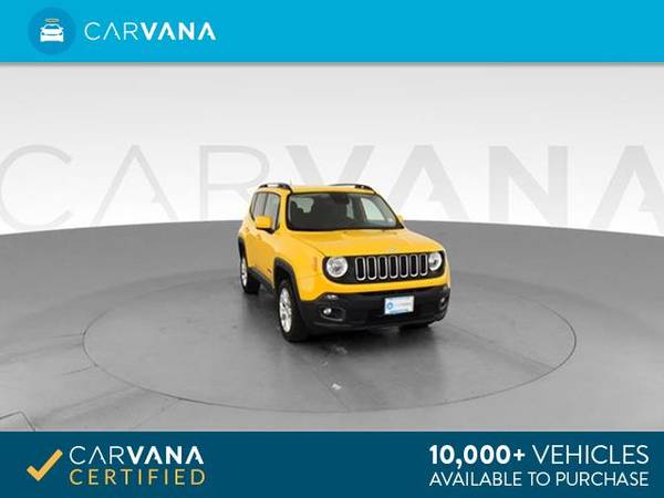 2016 Jeep Renegade Latitude Sport Utility 4D suv Yellow - FINANCE for sale in Akron, OH