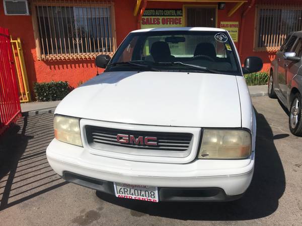 **SOLD**SOLD* 1998 GMC SONOMA PK, REG-CAB, SHORT-BED, 4 CYL, WHITE, for sale in Modesto, CA – photo 4