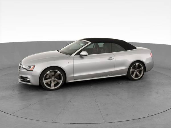 2015 Audi S5 Premium Plus Convertible 2D Convertible Silver -... for sale in Fort Myers, FL – photo 4