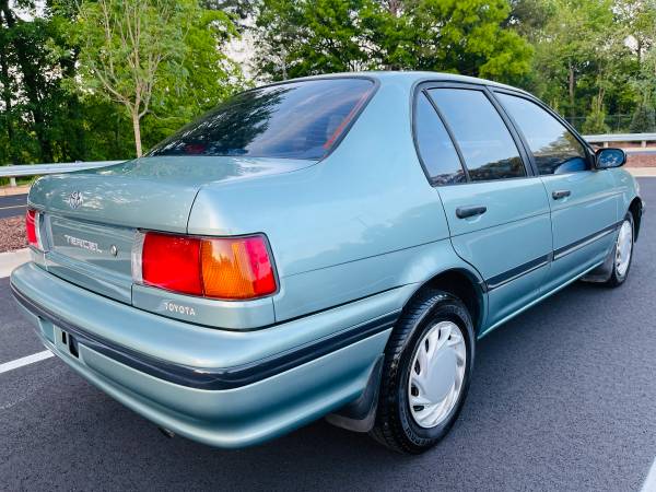 1994 Toyota Tercel DX 1 OWNER 4300 LOW MILES 5 SPEED GAS SAVER for sale in Marietta, GA – photo 6