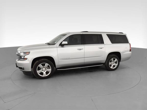 2016 Chevy Chevrolet Suburban LTZ Sport Utility 4D suv Silver - -... for sale in Washington, District Of Columbia – photo 4