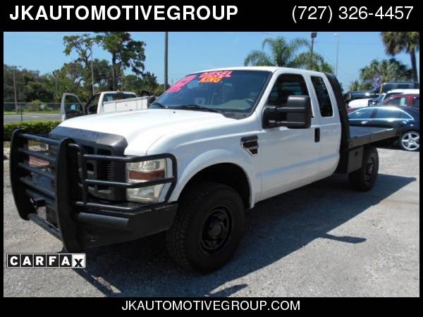 2008 Ford Super Duty F-250 XL 4WD SuperCab Flat Bed 6.4 Diesel for sale in New Port Richey , FL – photo 2