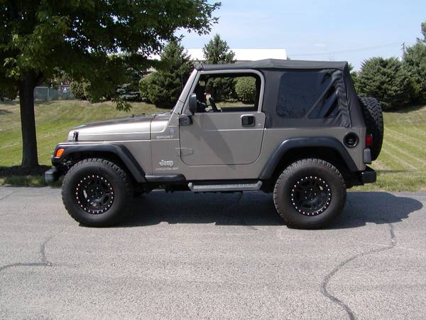 2004 Jeep Wrangler Sport 6 cyl Automatic for sale in romeoville, IN – photo 6