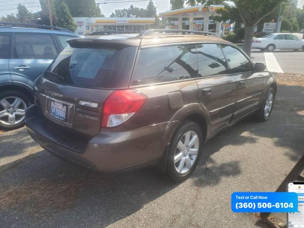 2008 Subaru Outback 2.5i AWD 4dr Wagon 4A - cars & trucks - by... for sale in Mount Vernon, WA – photo 2