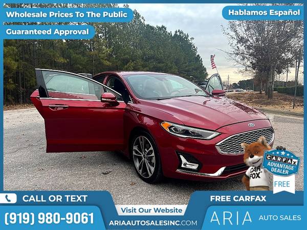 2019 Ford Fusion Titanium - - by dealer - vehicle for sale in Raleigh, NC – photo 13
