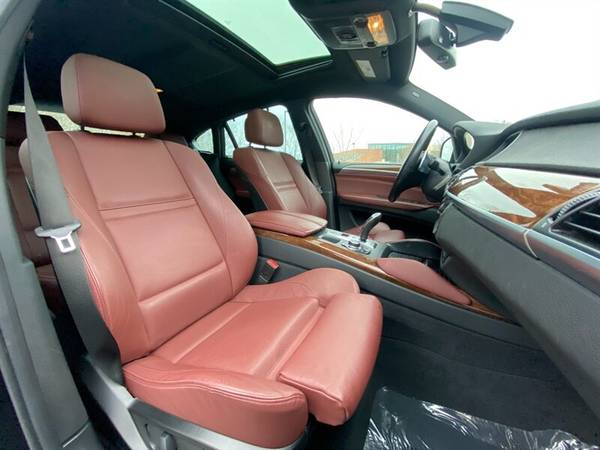 2012 BMW X6 xDrive35i: 1 Owner Black & GORGEOUS Red Leather Inter for sale in Madison, WI – photo 17