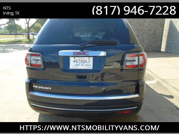 GMC ACADIA MOBILITY HANDICAPPED WHEELCHAIR LIFT SUV VAN HANDICAP for sale in Irving, OK – photo 8