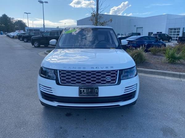 2019 Land Rover Range Rover 3.0L V6 Supercharged HSE suv White -... for sale in Swansboro, NC – photo 3