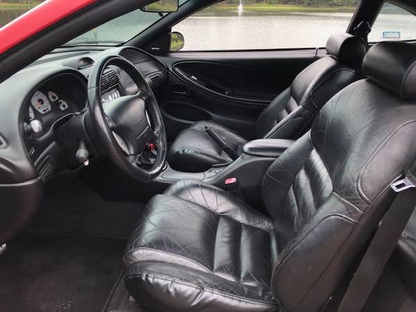 1997 Mustang Cobra Red Roush Wheels Black Leather 5-Speed *SUPER NICE* for sale in Heber Springs, AR – photo 10