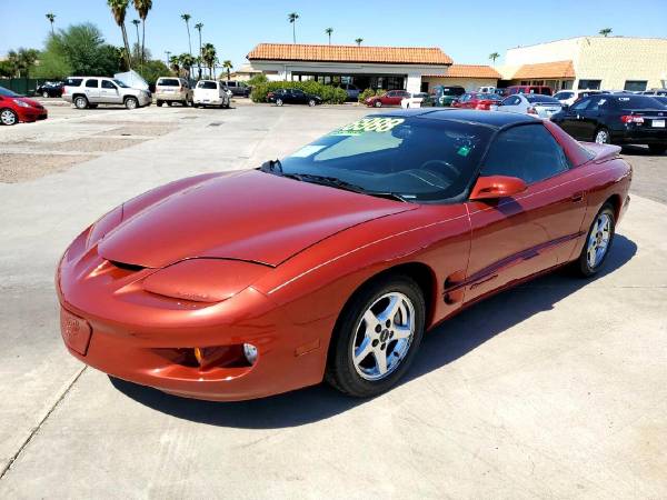 2001 Pontiac Trans Am Coupe FREE CARFAX ON EVERY VEHICLE - cars &... for sale in Glendale, AZ – photo 2