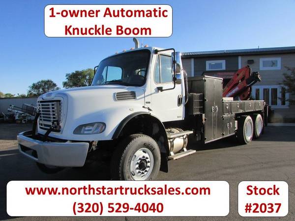 2010 Freightliner M-2 Knuckle Boom Truck for sale in St. Cloud, ND