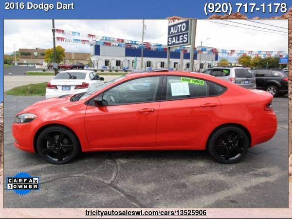2016 Dodge Dart SXT 4dr Sedan Family owned since 1971 - cars &... for sale in MENASHA, WI – photo 2