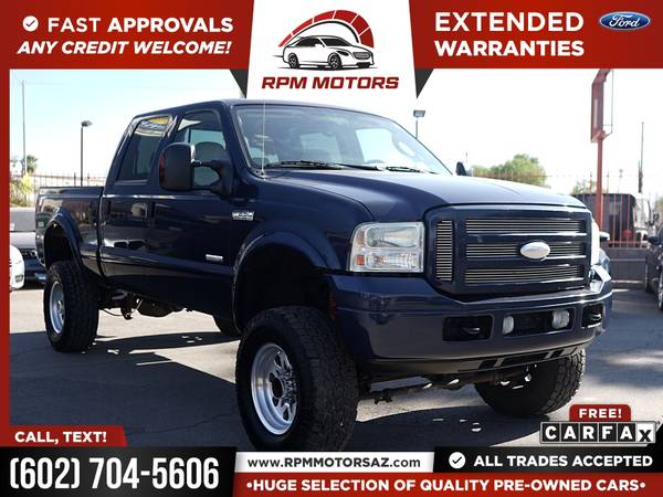 2005 Ford F250SD F 250 SD F-250-SD Lariat Diesel FOR ONLY 386/mo! for sale in Phoenix, AZ – photo 5